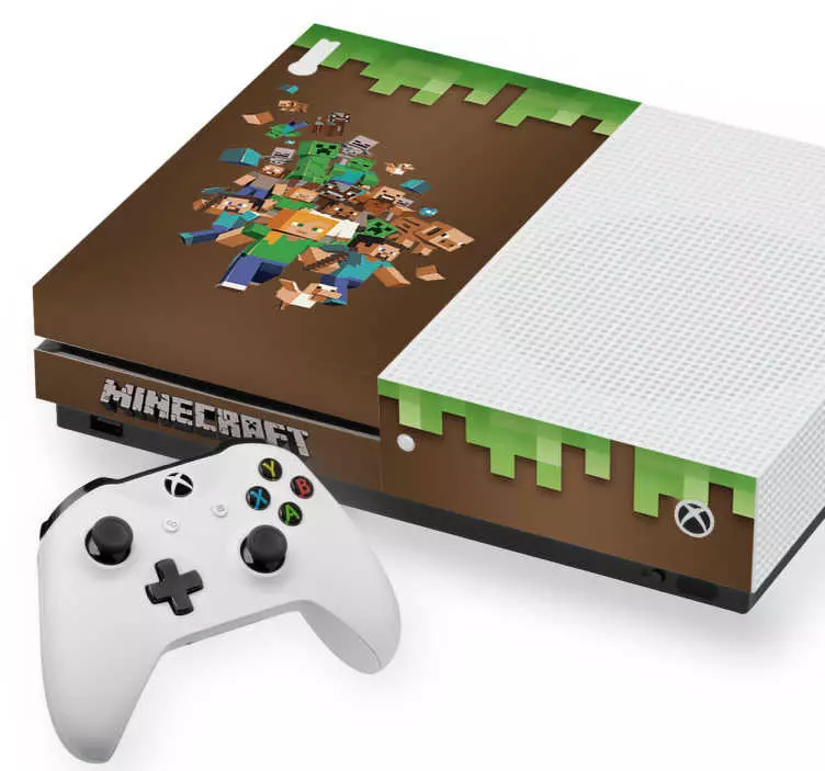 Xbox minecraft cilt - TenStickers