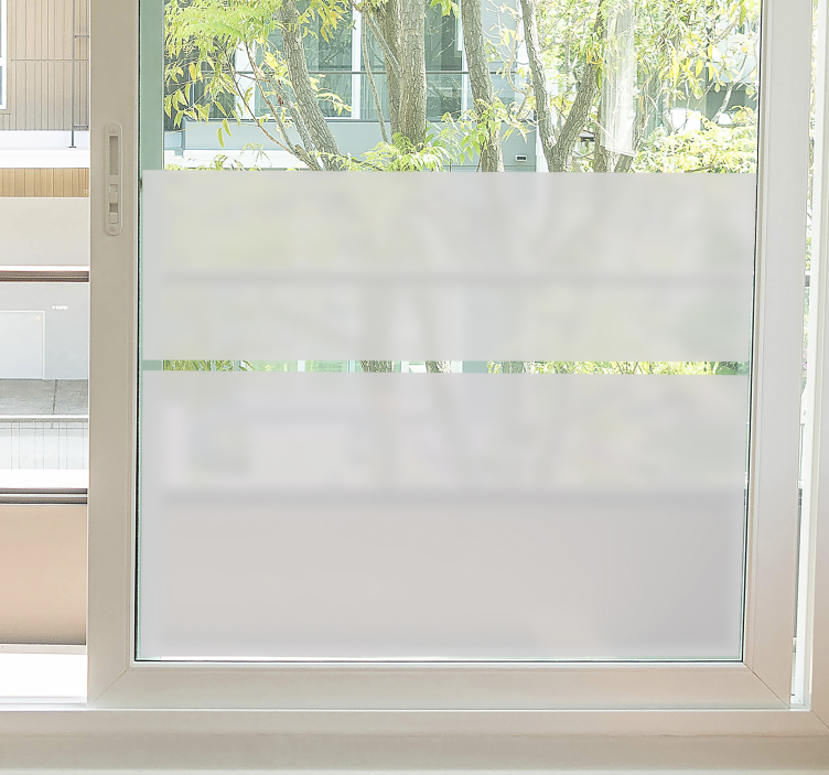 Yarı Saydam Cam Sticker - TenStickers