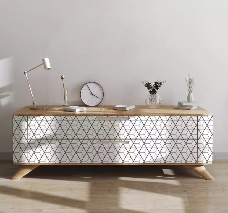 İskandinav motifleri mobilya çıkartması - TenStickers