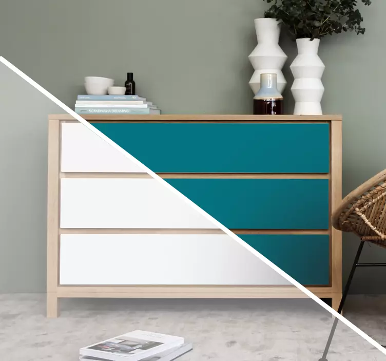 Kallax kapı çıkartması - TenStickers