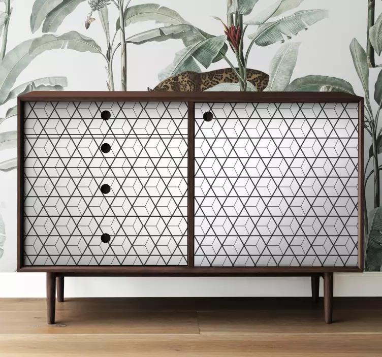 İskandinav motifleri mobilya çıkartması - TenStickers