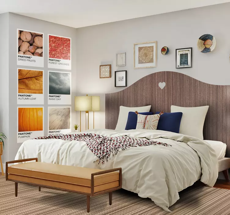 Başlık yatak odası sticker - TenStickers