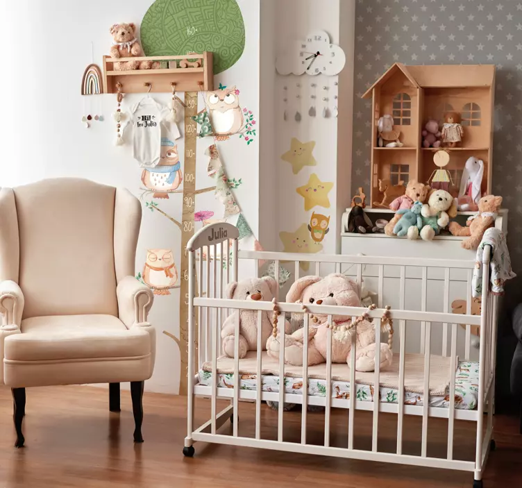 Yıldız kreş duvar sticker - TenStickers