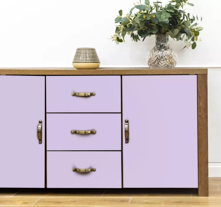 Dijital lavanta rengi düz vinil levha - TenStickers