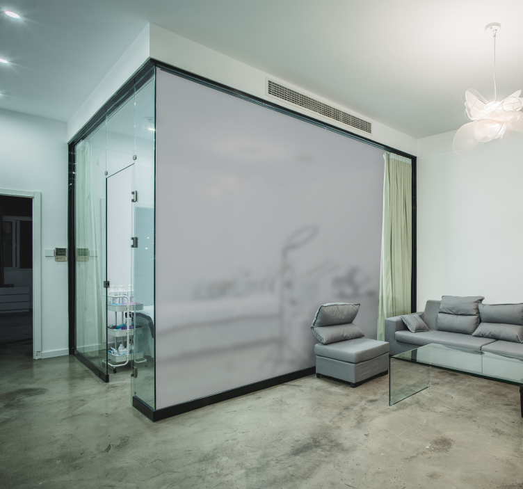 Yarı Saydam Cam Sticker - TenStickers