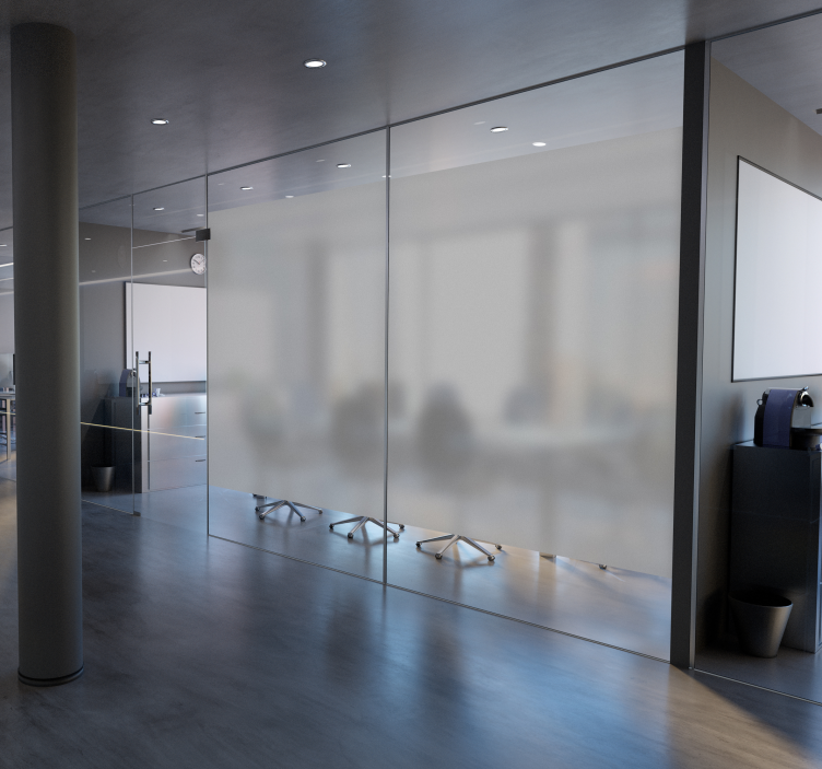 Yarı Saydam Cam Sticker - TenStickers