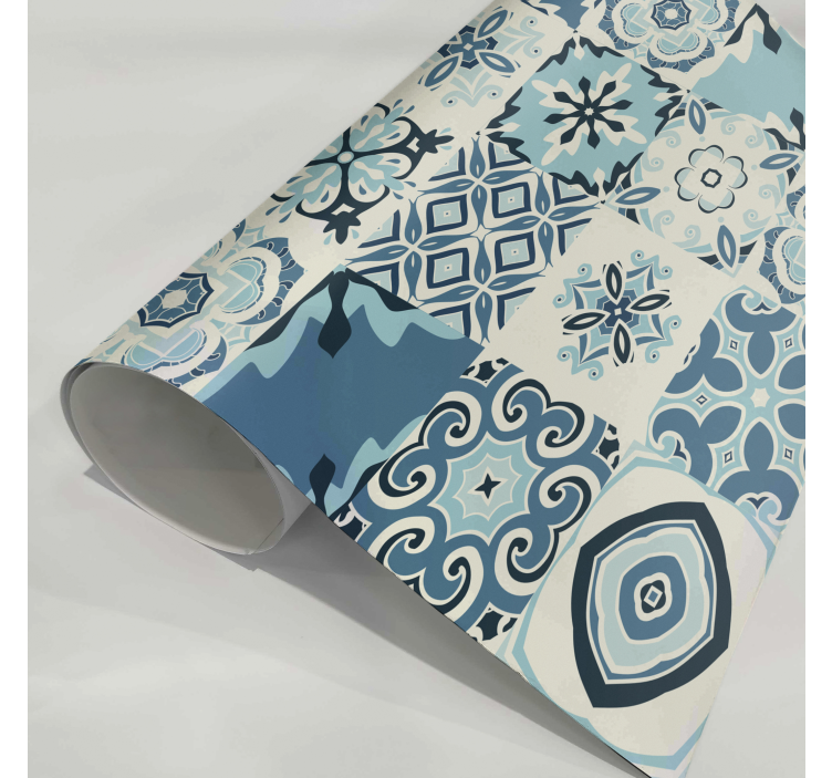 Azulejos Mavi mobilya sticker - TenStickers