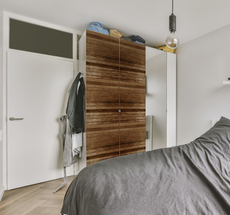 Ahşap Çubuklar mobilya sticker - TenStickers