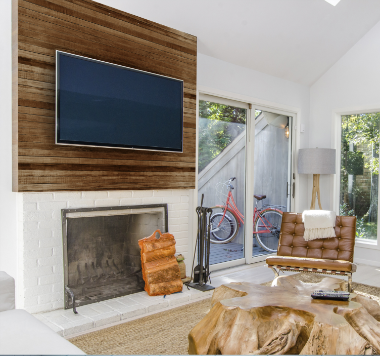 Ahşap Çubuklar mobilya sticker - TenStickers