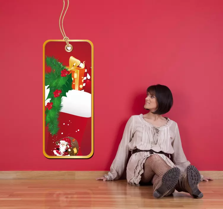 Noel etiket etiket - TenStickers