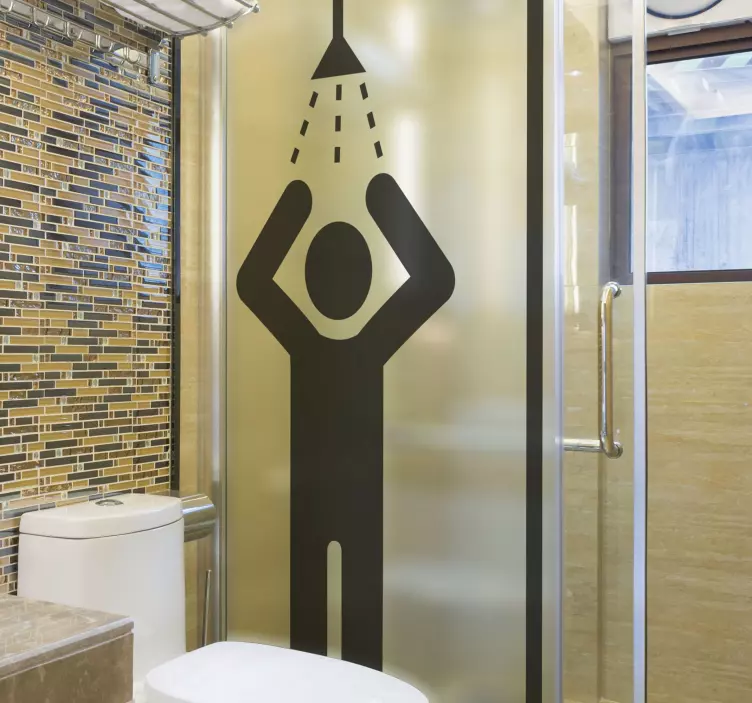 Insanlar simgeler duş ekranı etiket - TenStickers