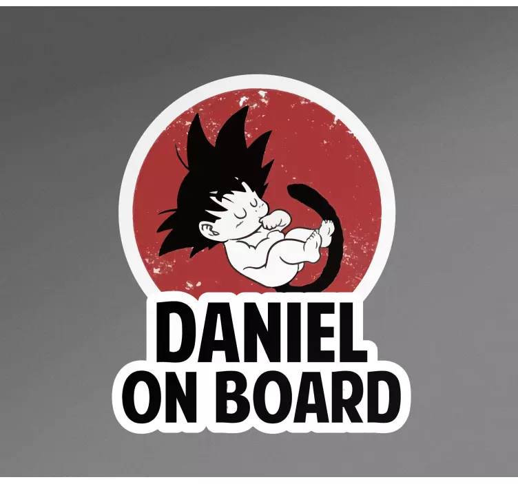 Hayvan Çıkartması - Özelleştirilebilir bebek karakteri - TenStickers