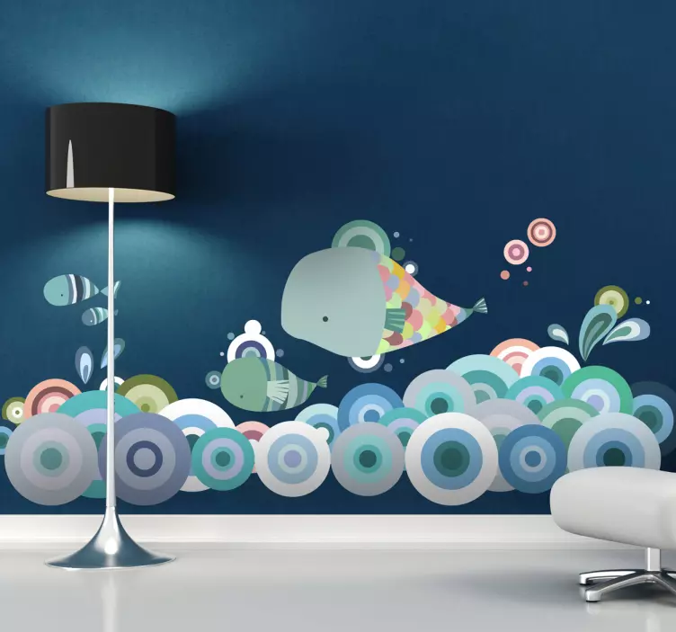 Deniz yaşamı çocuklar çıkartmaları - TenStickers