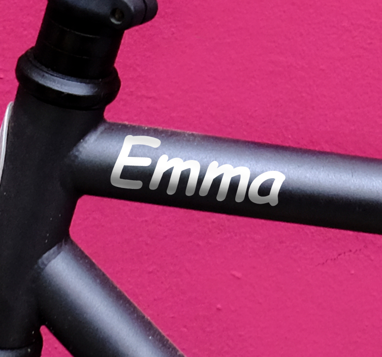 El yazısı stili hayvan çıkartması - TenStickers