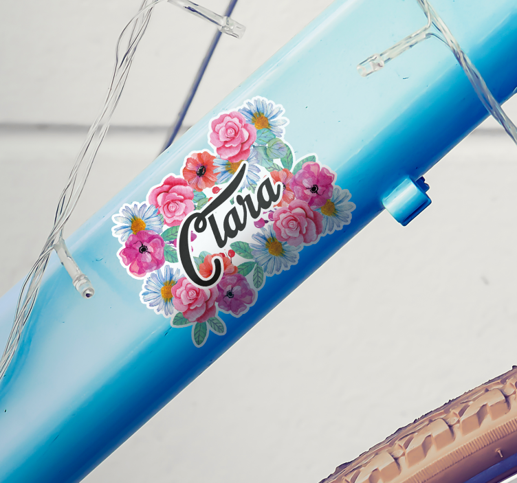 çiçekler hayvan çıkartması - TenStickers