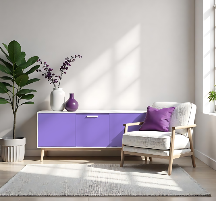 Mat leylak hayvan çıkartması - TenStickers