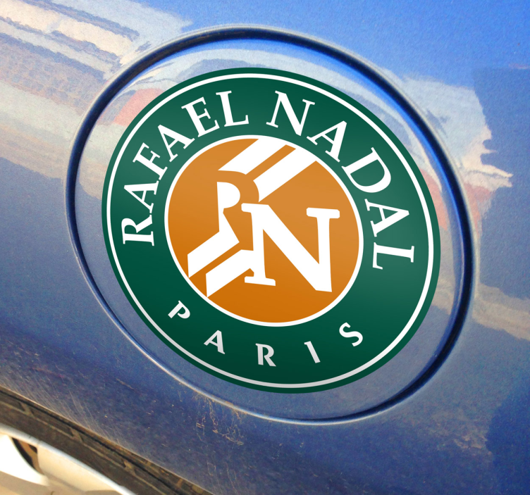Adhesivo rafael nadal parís hayvan çıkartması - TenStickers