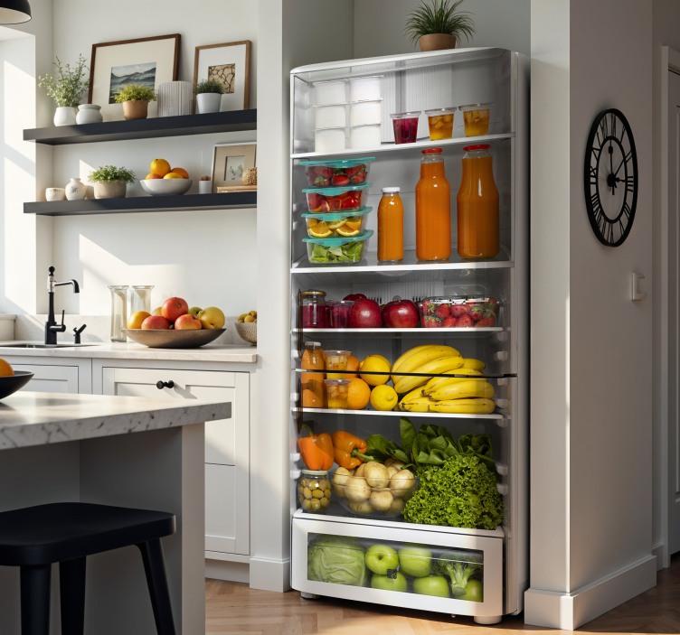 Aile haftası yemeği hayvan çıkartması - TenStickers