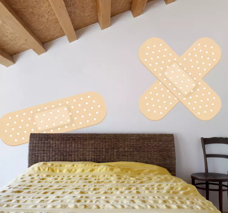 Alçı dekoratif çıkartma - TenStickers