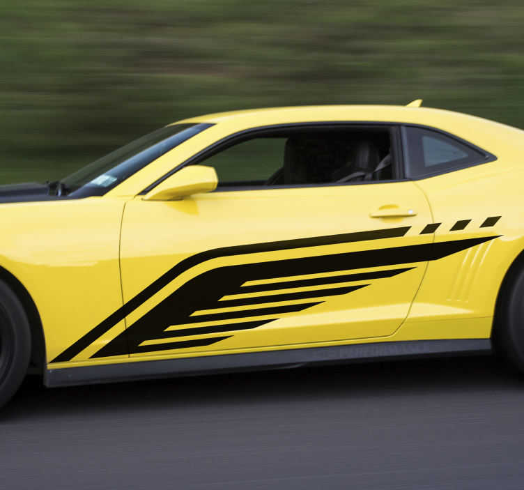 Araba dekorasyon araba sticker - TenStickers