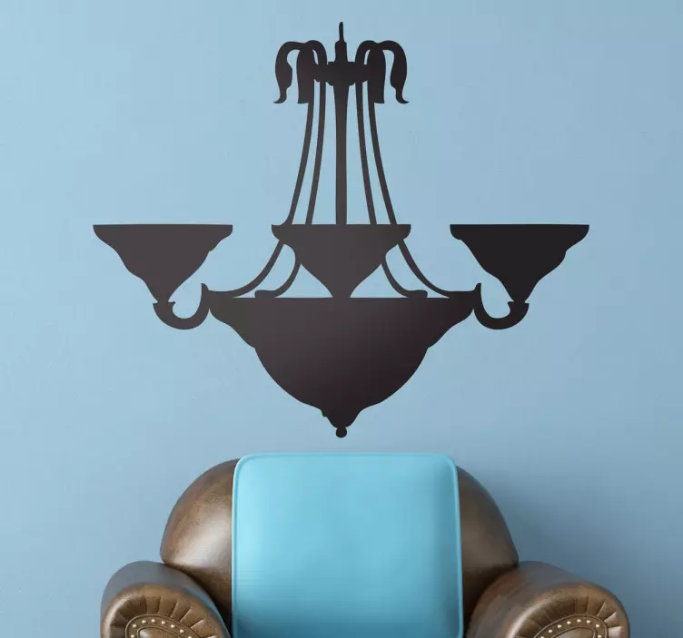 Asılı lamba sticker - TenStickers