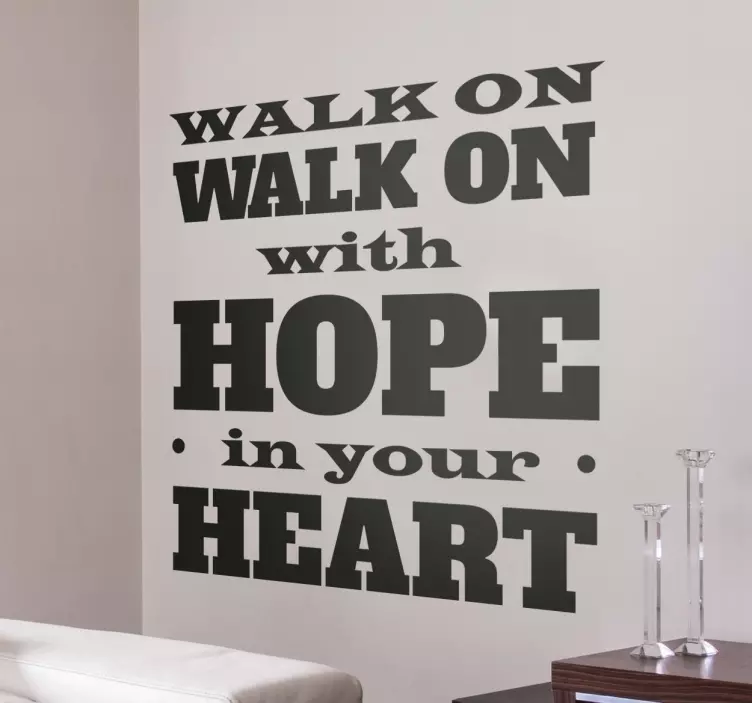 Asla yalnız yürümeyeceksin liverpool sticker - TenStickers