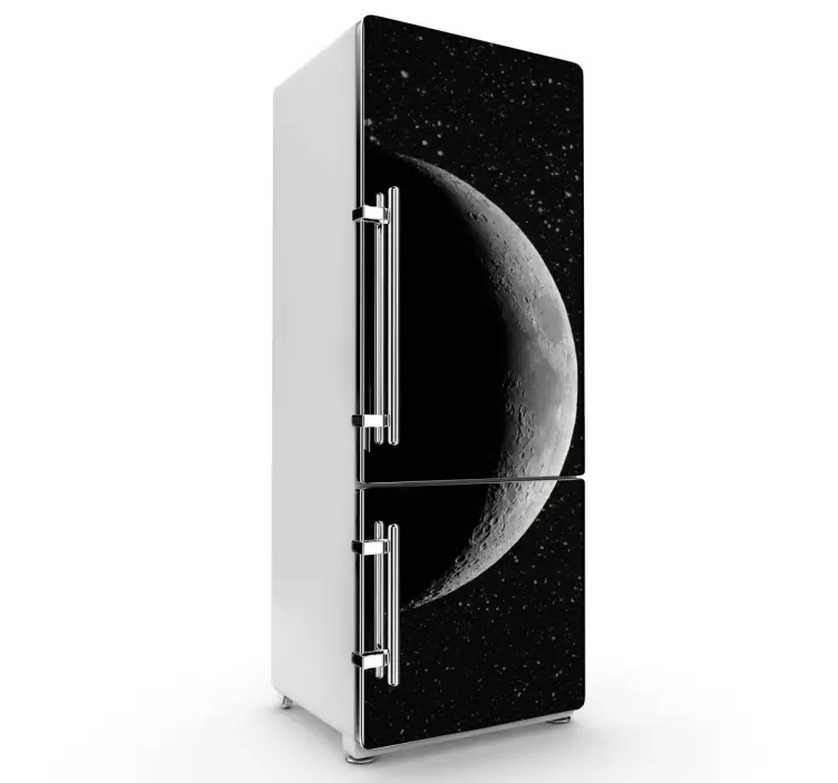 Ay buzdolabı etiketi - TenStickers