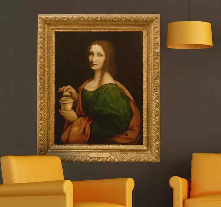 Aziz mary magdalene giampietrino sanat çıkartması - TenStickers