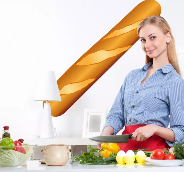 Baget duvar sticker - TenStickers