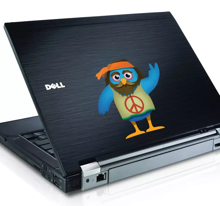 Barış tweet dizüstü çıkartması - TenStickers