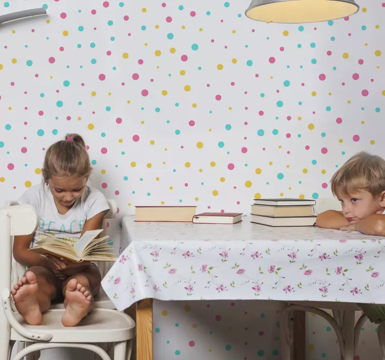 Bebek benler duvar duvar sticker - TenStickers