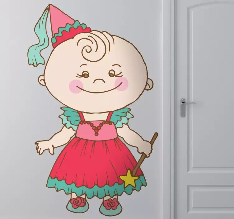 Bebek peri çıkartması - TenStickers