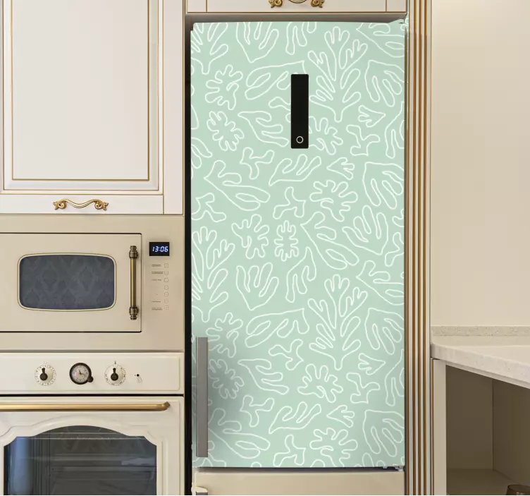 Botanik düzenleme tarzı hayvan çıkartması - TenStickers