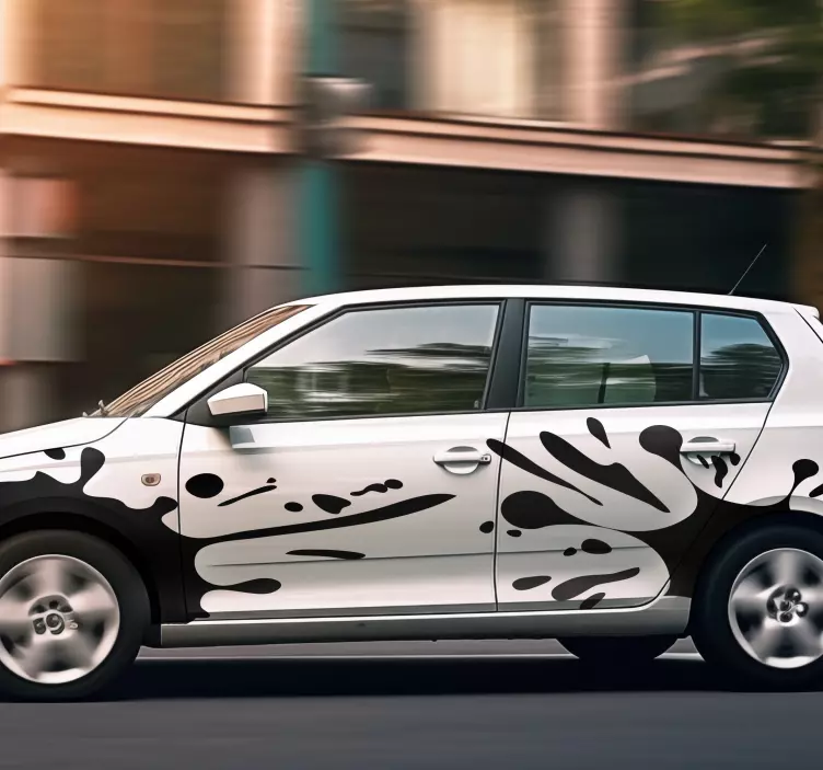 Boya lekeleri araba sticker - TenStickers