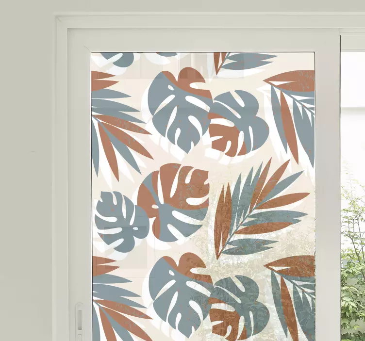 Büyük yeşil canavar bitkiler çıkartması - TenStickers