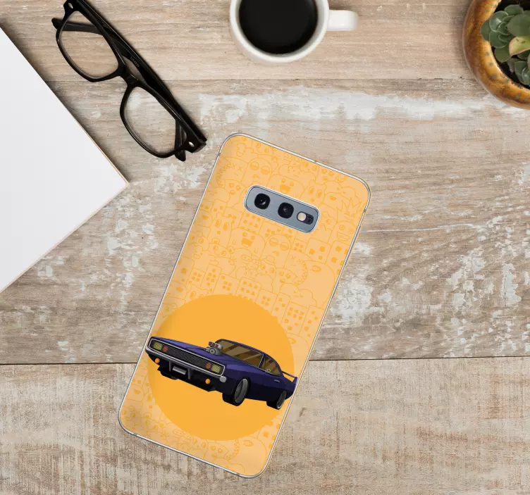 Canlı klasik otomobil hayvan çıkartması - TenStickers