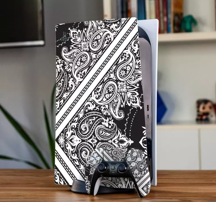 çapraz tarikatlı motifler playstation çıkartması - TenStickers