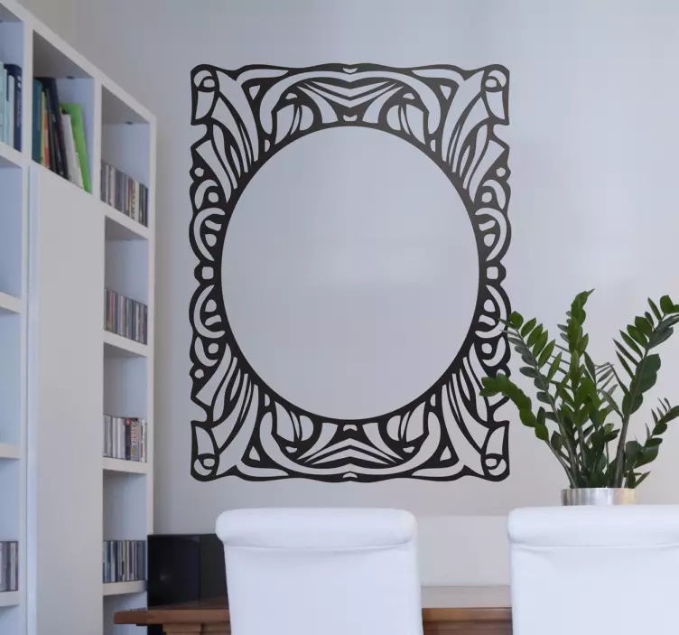 çerçeve tasarımı sticker - TenStickers