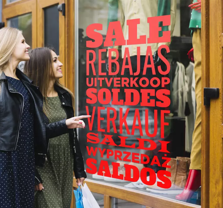 çeşitli deyimler için vinilos para rebajas hayvan çıkartması - TenStickers