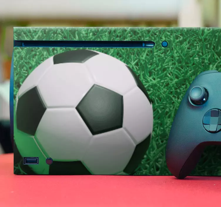 çim sahada futbol xbox cilt - TenStickers
