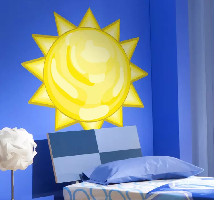 çocuklar etiketler güneş - TenStickers