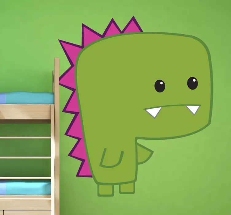 çocuklar mini dinozor duvar sticker - TenStickers