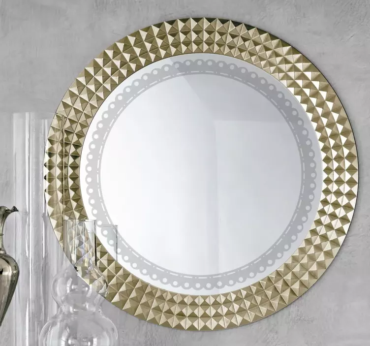 Daire anahat süs çıkartması - TenStickers