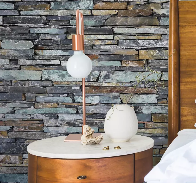 Dar tuğla duvar sticker - TenStickers