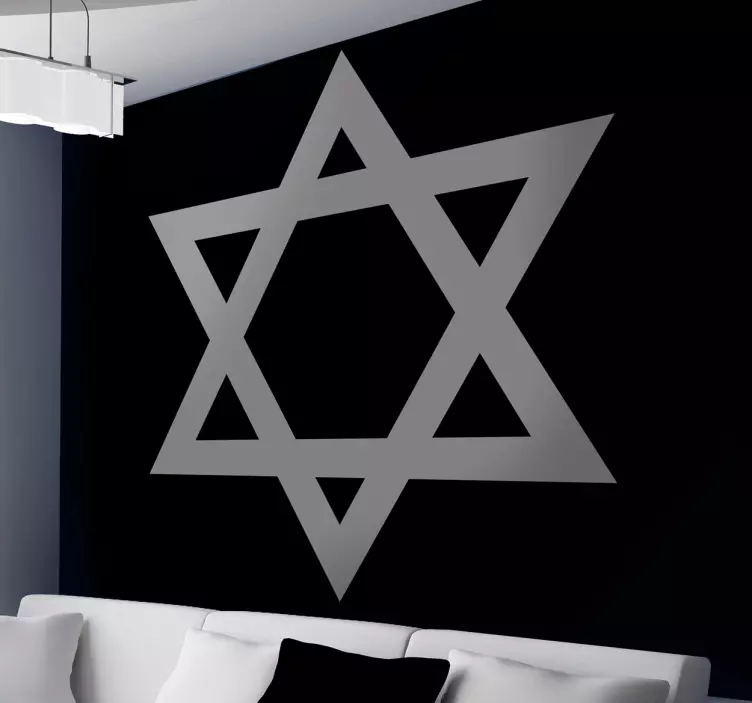 David yıldız çıkartması - TenStickers