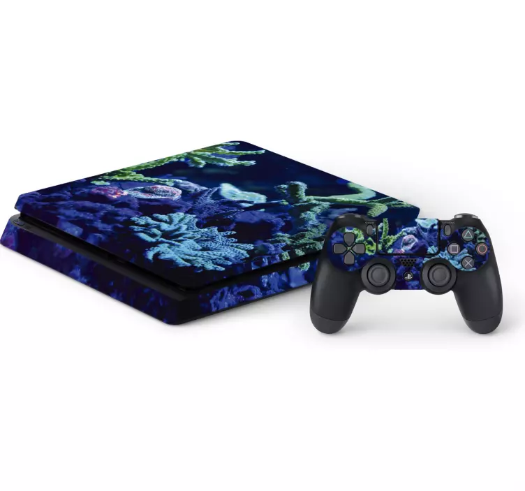 Derin okyanus ps4 vinil cilt - TenStickers