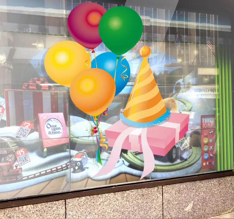 Doğum günü hediyesi sticker - TenStickers