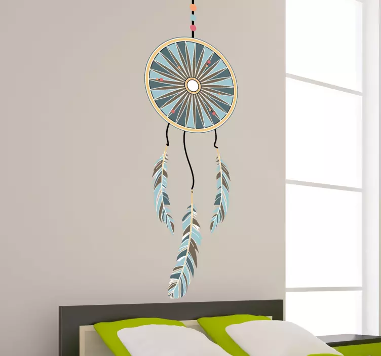 Dreamcatcher dekoratif çıkartması - TenStickers
