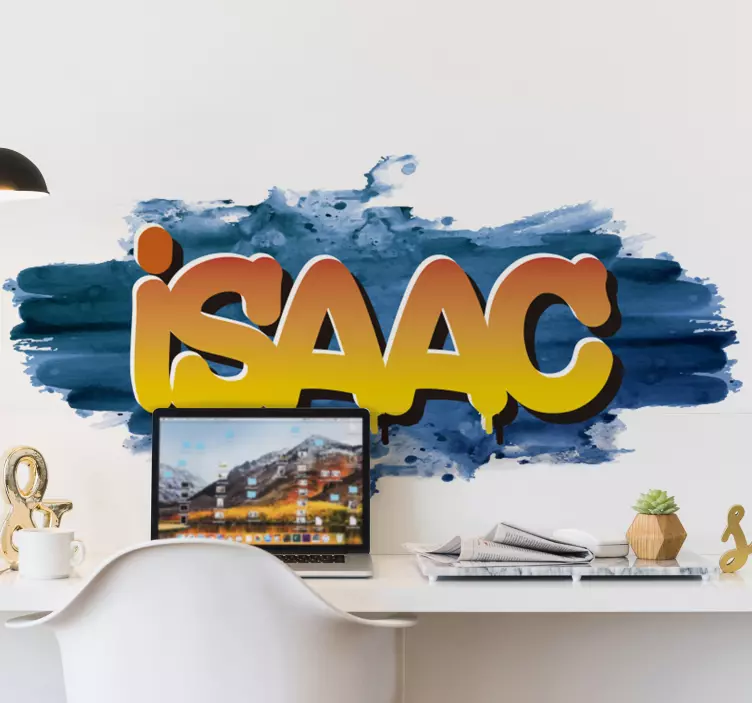 Grafiti adı suluboya kentsel etiket - TenStickers