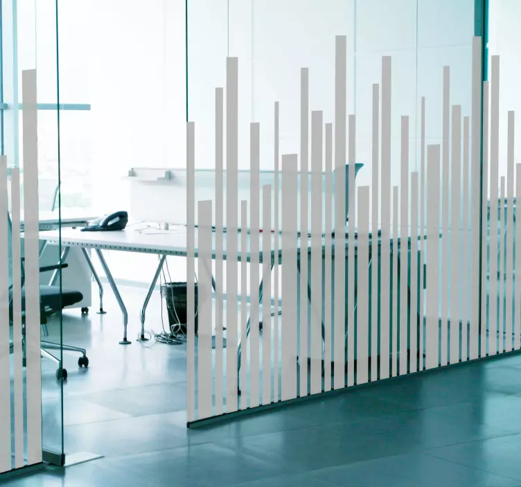 Düzensiz Dikey Çizgiler şekilleri sticker - TenStickers